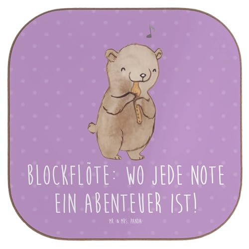 Mr. & Mrs. Panda Untersetzer Abenteuer Blockflöte - Geschenk, Freude, Musiker, Glasuntersetzer, Folk, Note, Bierdeckel, Geschenkideen, Untersetzer Mr. & Mrs. Panda Untersetzer Abenteuer Blockflöte - Geschenk, Freude, Musiker, Glasuntersetzer, Folk, Note, Bierdeckel, Geschenkideen, Untersetzer von Mr. & Mrs. Panda