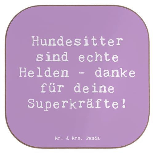 Mr. & Mrs. Panda Untersetzer Spruch Hundesitter Helden - Geschenk, Danke, Geschenke, Wertschätzung, Untersetzer Holz, Holzuntersetzer, Dankeschön, Mr. & Mrs. Panda Untersetzer Spruch Hundesitter Helden - Geschenk, Danke, Geschenke, Wertschätzung, Untersetzer Holz, Holzuntersetzer, Dankeschön, von Mr. & Mrs. Panda