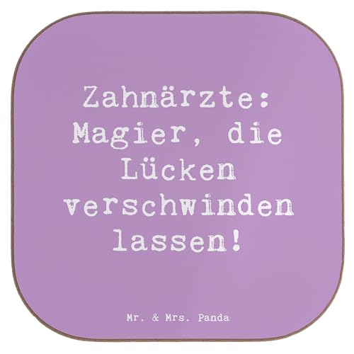 Mr. & Mrs. Panda Untersetzer Spruch Zahnarzt Magier - Geschenk, Zauberhandwerk der Zahnärzte, Zahnärzte, Dentisten, Holzuntersetzer, Berufsleben, Mr. & Mrs. Panda Untersetzer Spruch Zahnarzt Magier - Geschenk, Zauberhandwerk der Zahnärzte, Zahnärzte, Dentisten, Holzuntersetzer, Berufsleben, von Mr. & Mrs. Panda