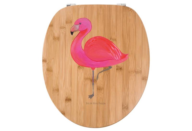 Mr. & Mrs. Panda WC-Sitz Flamingo Classic, Klobrille, Transparent, Prächtig, Klodeckel, WC Sit (Packung, 1-St) von Mr. & Mrs. Panda