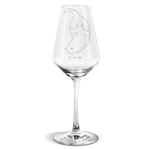 Mr. & Mrs. Panda Weißwein Glas Otter Kopfüber - Geschenk, Seeotter, Weinglas mit Gravur, Weißweinglas, Spülmaschinenfeste Weingläser, Weinglas, Mr. & Mrs. Panda Weißwein Glas Otter Kopfüber - Geschenk, Seeotter, Weinglas mit Gravur, Weißweinglas, Spülmaschinenfeste Weingläser, Weinglas, von Mr. & Mrs. Panda