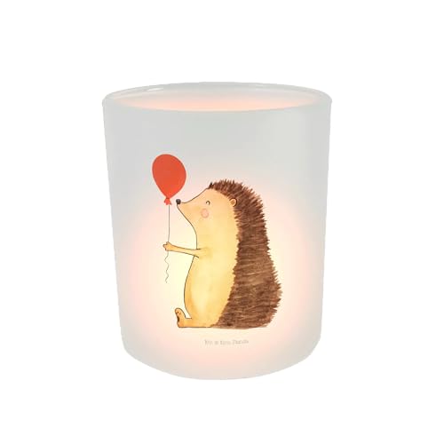 Mr. & Mrs. Panda Teelicht Igel Luftballon - Geschenk, Gute Laune, Windlicht Zur Hochzeit, Tiere, Windlicht Glas, Tiermotive, Teelichthalter, lustige Mr. & Mrs. Panda Teelicht Igel Luftballon - Geschenk, Gute Laune, Windlicht Zur Hochzeit, Tiere, Windlicht Glas, Tiermotive, Teelichthalter, lustige von Mr. & Mrs. Panda
