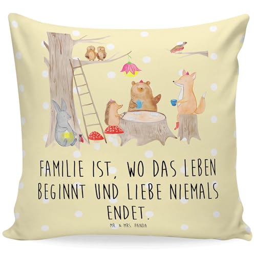 Mr. & Mrs. Panda Zierkissen Waldtiere Picknick - Geschenk, Tiermotive, Sofakissen, Maus, Igel, Eichhörnchen, Kissenhülle 40x40, sitzkissen, Gute Mr. & Mrs. Panda Zierkissen Waldtiere Picknick - Geschenk, Tiermotive, Sofakissen, Maus, Igel, Eichhörnchen, Kissenhülle 40x40, sitzkissen, Gute von Mr. & Mrs. Panda