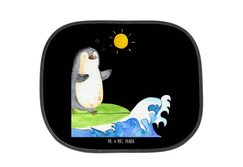Mr. & Mrs. Panda Sonnenschutz Pinguin Surfer, Sonnenblende Auto, Schwarz, Auto Sichtschutz, Hawaii, Seidenmatt Mr. & Mrs. Panda Sonnenschutz Pinguin Surfer, Sonnenblende Auto, Schwarz, Auto Sichtschutz, Hawaii, Seidenmatt von Mr. & Mrs. Panda