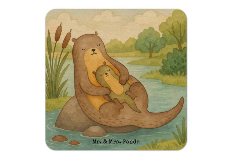 Wohndecke Otter Kind Design 50er Set - Weiß - Geschenk, Fisch, See See, See, Ma, Mr. & Mrs. Panda, Schöne Motive von Mr. & Mrs. Panda