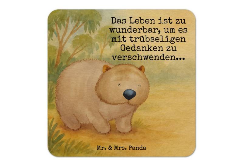 Wohndecke Wombat Design 100er Set - Weiß - Geschenk, Tiermotive, Motivation, Ti, Mr. & Mrs. Panda, Festliche Designs von Mr. & Mrs. Panda