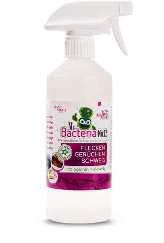 Mr.Bacteria No.12 Bioenzymatischer Reiniger zur Entfernung von Flecken GERÜCHE UND SCHWEIß 500ml - 1 Stück Mr.Bacteria No.12 Bioenzymatischer Reiniger zur Entfernung von Flecken GERÜCHE UND SCHWEIß 500ml - 1 Stück von Mr.Bacteria