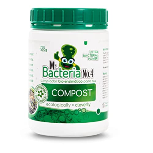 Mr.Bacteria No.4 Bioenzymatischer Reiniger für Ihren KOMPOST (Kompostbeschleuniger) 500g - 1 Stück von Mr.Bacteria