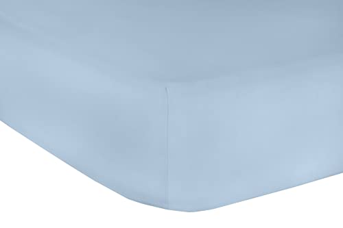 Mr.Sandman Elastan Classic Spannbetttuch Bleu Größe 180-200x200-220cm Mr.Sandman Elastan Classic Spannbetttuch Bleu Größe 180-200x200-220cm von Mr.Sandman