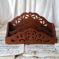 Laubsägearbeit Holz Briefhalter Laubsägearbeit Holz Briefhalter von MrGLovesMissB