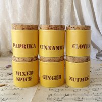 Vintage 3Er Set Gewürztöpfe Aus Keramik Vintage 3Er Set Gewürztöpfe Aus Keramik von MrGLovesMissB