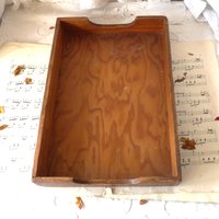 Vintage Aktenschublade Aus Holz Vintage Aktenschublade Aus Holz von MrGLovesMissB