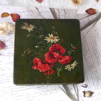 Vintage Gemalte Blumenschachtel Vintage Gemalte Blumenschachtel von MrGLovesMissB