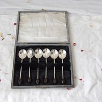 Vintage Kaffeelöffel Mit Kaffeebohnen Dekor Vintage Kaffeelöffel Mit Kaffeebohnen Dekor von MrGLovesMissB