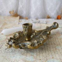 Vintage Messing Kerzenhalter Mit Henkel Vintage Messing Kerzenhalter Mit Henkel von MrGLovesMissB