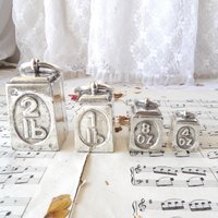 Vintage Versilbertes Gewicht Set Vintage Versilbertes Gewicht Set von MrGLovesMissB