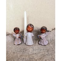 Vintage Engel Kerzenhalter Figuren - 3Er Set Spirituelles Wohndekor Vintage Engel Kerzenhalter Figuren - 3Er Set Spirituelles Wohndekor von MrGift