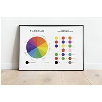 Poster Kinderzimmer | Lernposter Die Farben Deutsch Poster Kinderzimmer | Lernposter Die Farben Deutsch von MrTKBooker