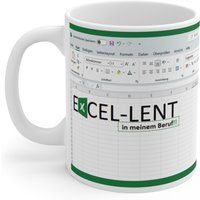 Tasse Excel Lustig | Büro Excel-Lent Deutsch 0, 3 L von MrTKBooker
