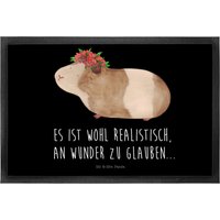 40 X 60 Fußmatte Meerschweinchen Weise - Geschenk, Tiere, Fußabtreter, Schmutzfänger, Gute Laune, Spruch, Fußabstreifer, Blumenkind von MrUndMrsPanda