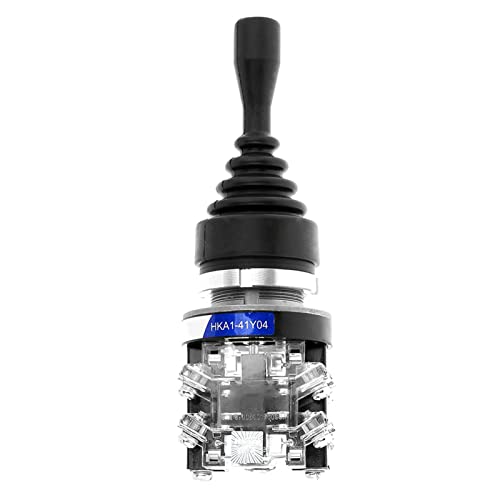 AC 380V 15A 4 Position 4NO Joy Stick Joystick Controller Schalter Ersatz Mrisata 4-Funktions-Joystick 4-Wege-Joystick + 5,9 X 1,9 Zoll von Mrisata