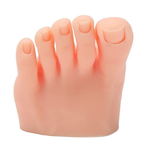 Lebensechte Puppenfüße, PVC-Fuß, Lebensgroßes Männliches Schaufensterpuppen-Halbfußmodell für Malunterricht, Kunst, Zeichnen, Skizzieren, Schmuck-Display (Links) von Mrisata