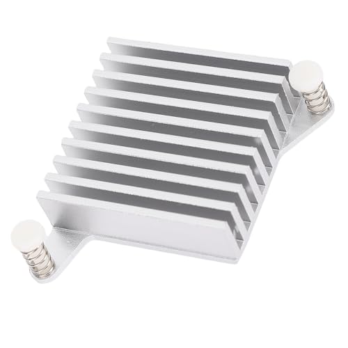 Mrisata Aluminium -Ersatzwiederersatz, Aluminiumlegierung Kühler CPU -Kühler Ersetzen Sie Orange Pi 5plus, PC -Kühlkörper mit Thermisch Leitfähigem Band, Wärme für die CPU -Kühlung von Mrisata