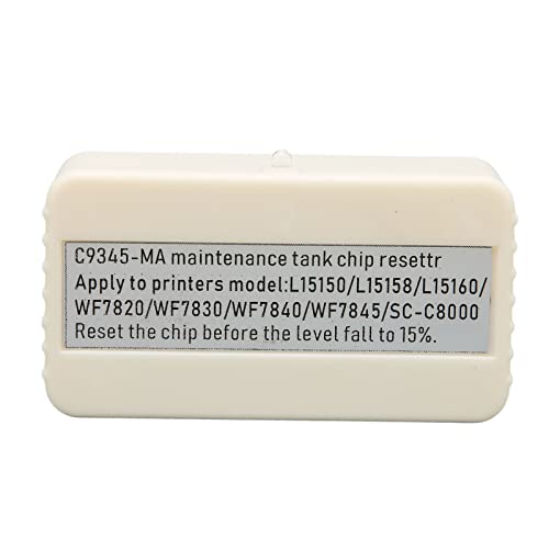 Mrisata Chip-Resetter-Abfallbox, Chip-Resetter, Wartungs-Decoder-Resetter, Drucker-Chip-Resetter mit Schutzhülle, Abfallbox, Tintenwartung, Decoder-Resetter von Mrisata