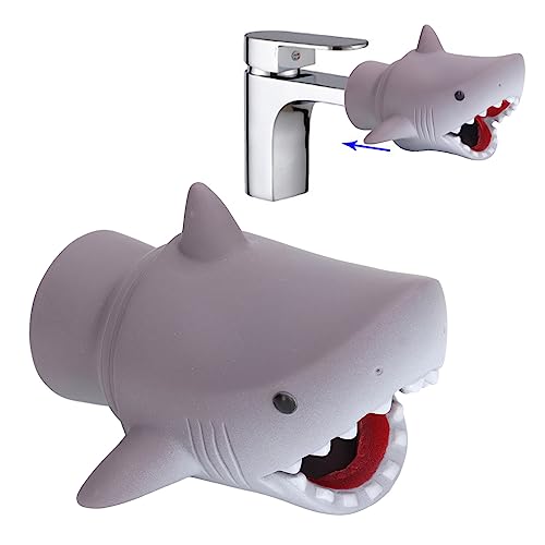 Mrisata Kinder-Wasserhahn-Verlängerung, Kinder-Wasserhahn-Verlängerung, Cartoon-Wasserhahn-Verlängerung, Kinder-Wasserhahn-Verlängerung, Kinder-Wasserhahn-Verlängerung, (Kleiner Hai) von Mrisata