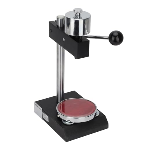 Shore Durometer D Digitales Shore-Härteprüfgerät mit Ständer, Härteprüfstand Durometer-Prüfstand Hochfester Durometer-Prüfstand aus Gehärtetem Glas und Gummi von Mrisata