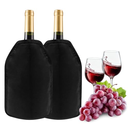 Mritrit Schwarzes Rotwein-Eiswein-Set Mritrit Schwarzes Rotwein-Eiswein-Set von Mritrit