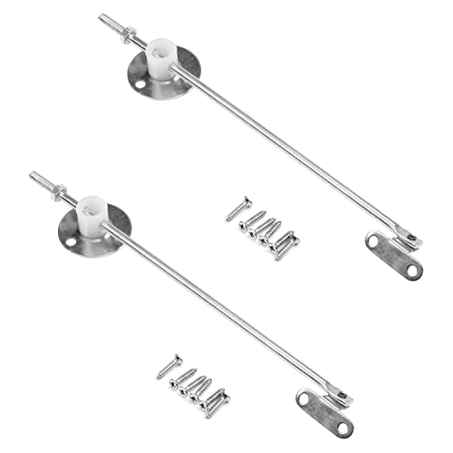 MroMax 1 x 2 x 4 x 8 x Möbeldeckel, runde Platte, Möbeldeckel, unterstützt Öffnung, Scharnier, Türdeckel, Softclose Lift Up Stützscharniere von MroMax