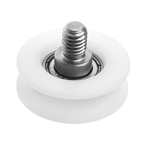 MroMax 3 mm tiefe Metall-V-Nut-Gewindestange, Schienenführung, Kugellager, Riemenscheibe, 6 x 27 x 9 mm, 1 Stück MroMax 3 mm tiefe Metall-V-Nut-Gewindestange, Schienenführung, Kugellager, Riemenscheibe, 6 x 27 x 9 mm, 1 Stück von MroMax