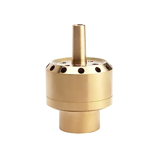 MroMax Brunnendüse Messing G1/2 Innengewinde Blütendüse Wasserteich Sprühkopf 1 Stück von MroMax
