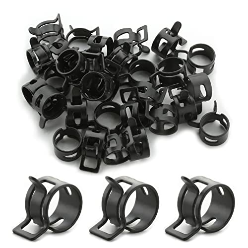 MroMax Federklemmen 20 mm Schlauchschellen Federband Typ Schlauchleitung Wasserrohr Luftschlauch Klemmen Befestigungen schwarz 10 Stück, MRO191116H-0045, 20mm 30Pcs MroMax Federklemmen 20 mm Schlauchschellen Federband Typ Schlauchleitung Wasserrohr Luftschlauch Klemmen Befestigungen schwarz 10 Stück, MRO191116H-0045, 20mm 30Pcs von MroMax