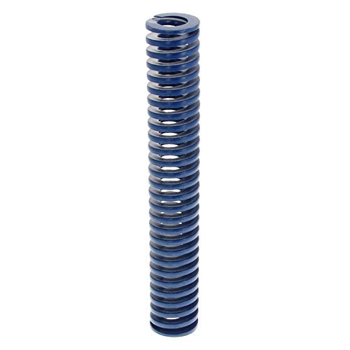 MroMax Federstahl-Spiralform, 2 cm Außendurchmesser, 12,5 cm lang, Federstahl, für leichte Belastung, Blau, 1 Stück von MroMax