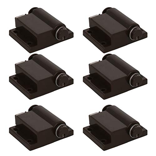 MroMax Magnetischer Schnappverschluss für Möbel, Schränke, kleine Türen, Glastüren, Kleiderschrank, Türen, Schränke, Braun, 6 Stück MroMax Magnetischer Schnappverschluss für Möbel, Schränke, kleine Türen, Glastüren, Kleiderschrank, Türen, Schränke, Braun, 6 Stück von MroMax