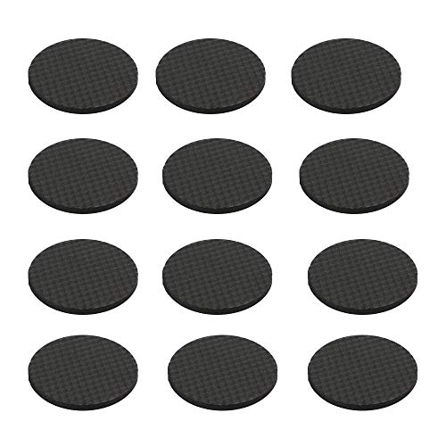 MroMax Möbelschutz-Pads aus EVA, rund, selbstklebend, rutschfest, 15 mm Durchmesser, Schwarz, 36 Stück MroMax Möbelschutz-Pads aus EVA, rund, selbstklebend, rutschfest, 15 mm Durchmesser, Schwarz, 36 Stück von MroMax