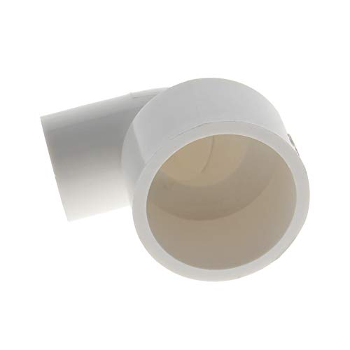 MroMax PVC-Rohrverschraubung, Winkelstück, 20 mm x 32 mm, Buchse, Kupplungsverbinder für landwirtschaftliche Bewässerung, Möbel, Weiß, 10 Stück von MroMax
