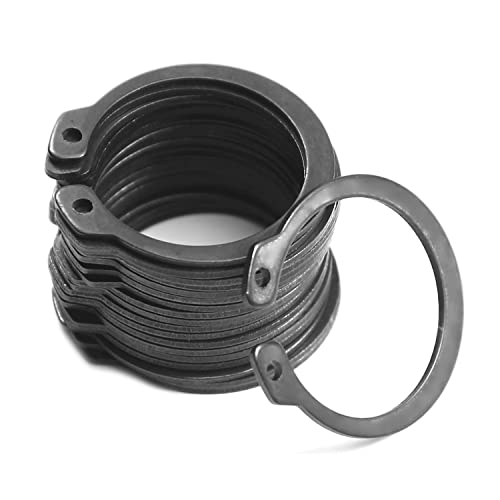 MroMax Spannring Sicherungsring-Ringe, Metall, 28 mm, Schwarz, 50 Stück MroMax Spannring Sicherungsring-Ringe, Metall, 28 mm, Schwarz, 50 Stück von MroMax
