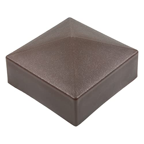 MroMax Zaunpfostenkappen aus Kunststoff, für druckbehandeltes Holz, 70 x 70 mm, Braun, MRO191109G-0096, 1Pcs Brown 70x70mm MroMax Zaunpfostenkappen aus Kunststoff, für druckbehandeltes Holz, 70 x 70 mm, Braun, MRO191109G-0096, 1Pcs Brown 70x70mm von MroMax