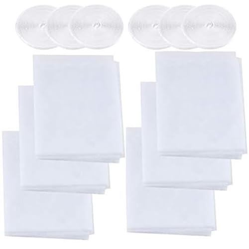 6 Stück Fliegengitternetze für Fenster, Moskitonetze für Fenster, 130x150cm Selbstklebendes moskitonetz Fenster, mit Selbstklebendem doppelseitigem Klebeband, hält Käfer/Fliegen/Mücken Draußen 6 Stück Fliegengitternetze für Fenster, Moskitonetze für Fenster, 130x150cm Selbstklebendes moskitonetz Fenster, mit Selbstklebendem doppelseitigem Klebeband, hält Käfer/Fliegen/Mücken Draußen von Mrracxy