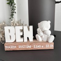 Geschenk Zur Geburt Mit Geburtsdaten Datum Uhrzeit Gewicht Und Größe Auf Holz Namen Aus Gegossenen Buchstaben Geschenk Zur Geburt Mit Geburtsdaten Datum Uhrzeit Gewicht Und Größe Auf Holz Namen Aus Gegossenen Buchstaben von MrsDenice