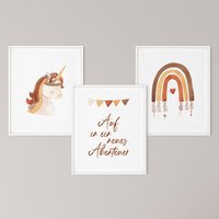 Kinderzimmer Poster Set Boho Adventure Kinderzimmer Poster Set Boho Adventure von MrsFarbenfroh