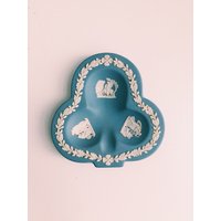 Wedgwood Jasperware - Vintage Blaue Klee-Schmuckschale Schmuckschale von MrsThorpesTreasures
