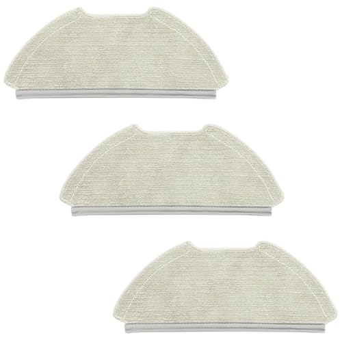 MsDaos Ersatzteile Wischtücher Kompatibel mit AIRROBO T20+ T25+ T30+ Staubsaugerroboter Wischpad Wischmopp (3PCS) von MsDaos