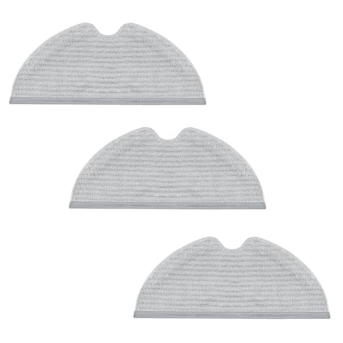 MsDaos Ersatzteile 3Pack Wischtücher, Kompatibel mit Dreame F9, D9, D9 Pro, D9 Max Black, L10 Pro Roboter Staubsauger Wischpad Wischmopp von MsDaos