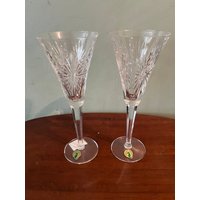 Waterford Crystal Champagne Toasts New Millenium Collection/5 Verschiedene Luxuriöse Toasts, Gesundheit Boxed, Hochzeit Toast Valentines Geschenk von MsLulasFinerThings