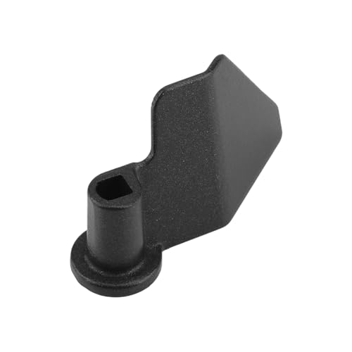 Msiud Brotbackmaschine Paddel, Brotbackpaddel Rührpaddel Schwarz Knethaken Antihaftbeschichtung Kohlenstoffstahl Brotbackautomat Mischpaddel Universelles Ersatzteil (65 x 38 mm) von Msiud