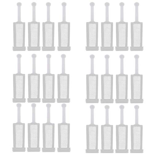 Mskidand 24 Stück Universal Schwer Kraft Spritzpistolen Filter Feinmaschiges, Einweg Schwer Kraft Spritzpistolen Farbsieb von Mskidand